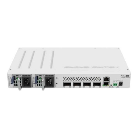 Switch MikroTik CRS504-4XQ-IN – Rendimiento 100 Gbps en formato compacto