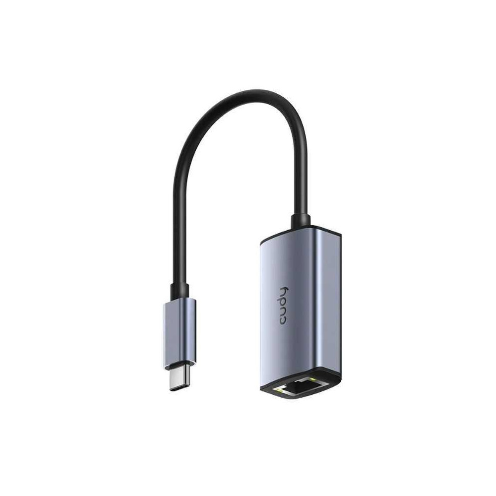 Adaptador Cudy UE10C USB-C a Ethernet – Conexión rápida y estable